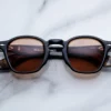 Sunglasses Model Zephirin in Color Brun with Tuscan lenses from Jacques Marie Mage