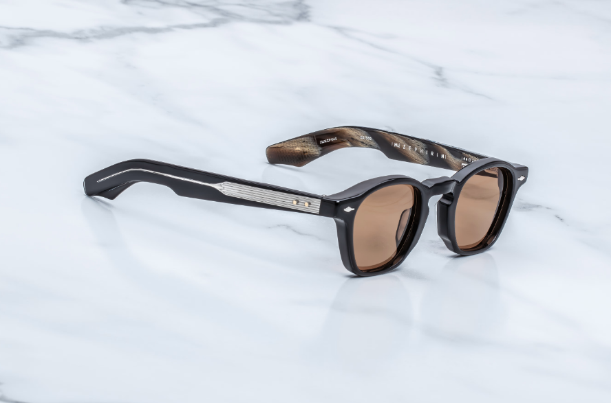 Sunglasses Model Zephirin in Color Brun with Tuscan lenses from Jacques Marie Mage