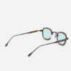Sunglasses Model Rigel in B/T-1 with Green Gradient lenses from Sato