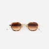 Sunglasses Model Rigel in L/GT-1 with Brown Gradient lenses from Sato