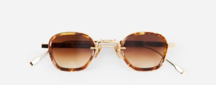 Sunglasses Model Rigel in L/GT-1 with Brown Gradient lenses from Sato