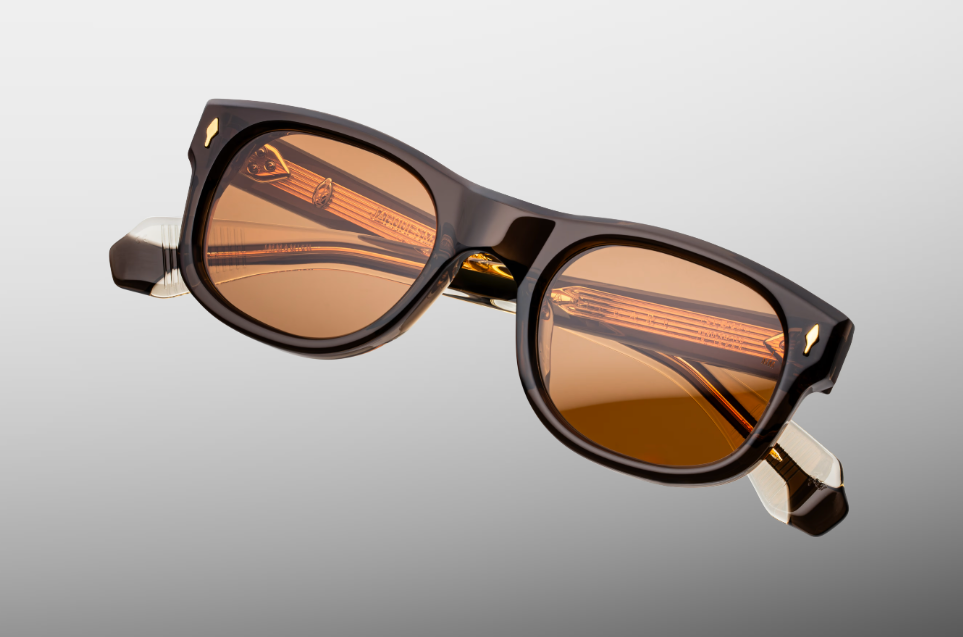 Sunglasses Model Amilcar in Color London with Orange lenses from Jacques Marie Mage