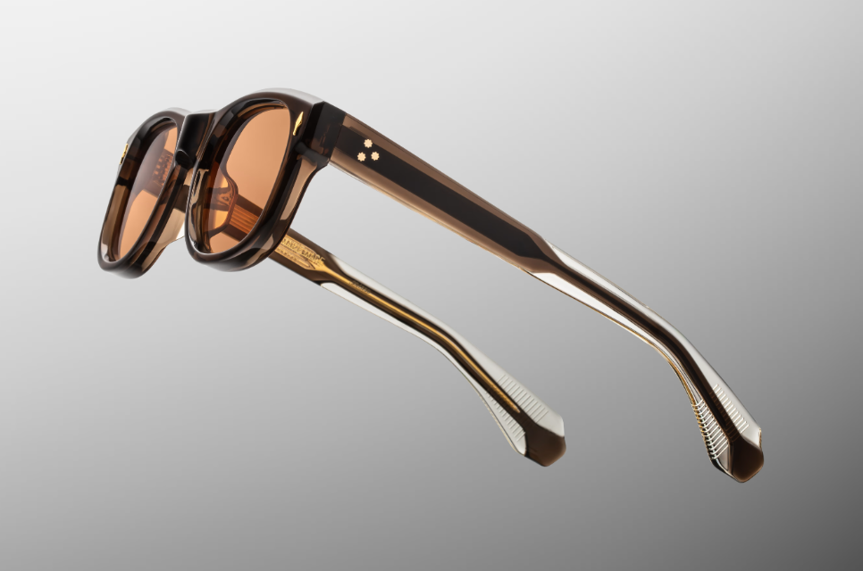 Sunglasses Model Amilcar in Color London with Orange lenses from Jacques Marie Mage