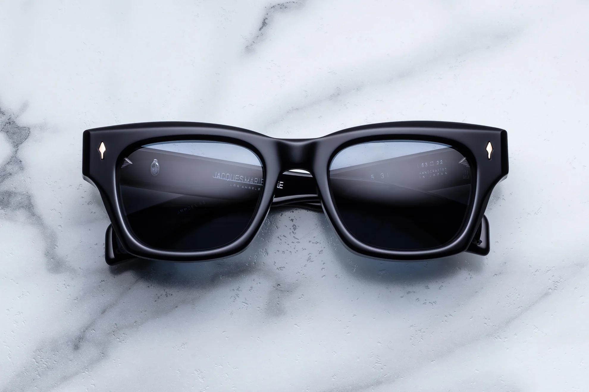 Sunglasses Model Dealan 53 in Color Lacquer with Lacquer lenses from Jacques Marie Mage