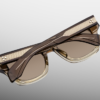 Sunglasses Model Dealan 53 in Color Lescot with BRass lenses from Jacques Marie Mage