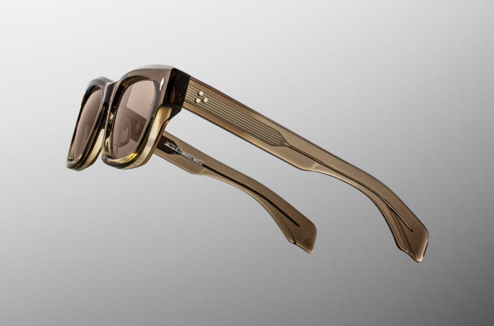 Sunglasses Model Dealan 53 in Color Lescot with BRass lenses from Jacques Marie Mage