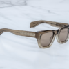 Sunglasses Model Dealan 53 in Color Lescot with BRass lenses from Jacques Marie Mage