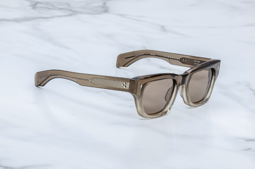 Sunglasses Model Dealan 53 in Color Lescot with BRass lenses from Jacques Marie Mage