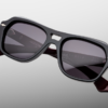 Sunglasses Model Tamerlis in Color Bloodstone with Jet lenses from Jacques Marie Mage