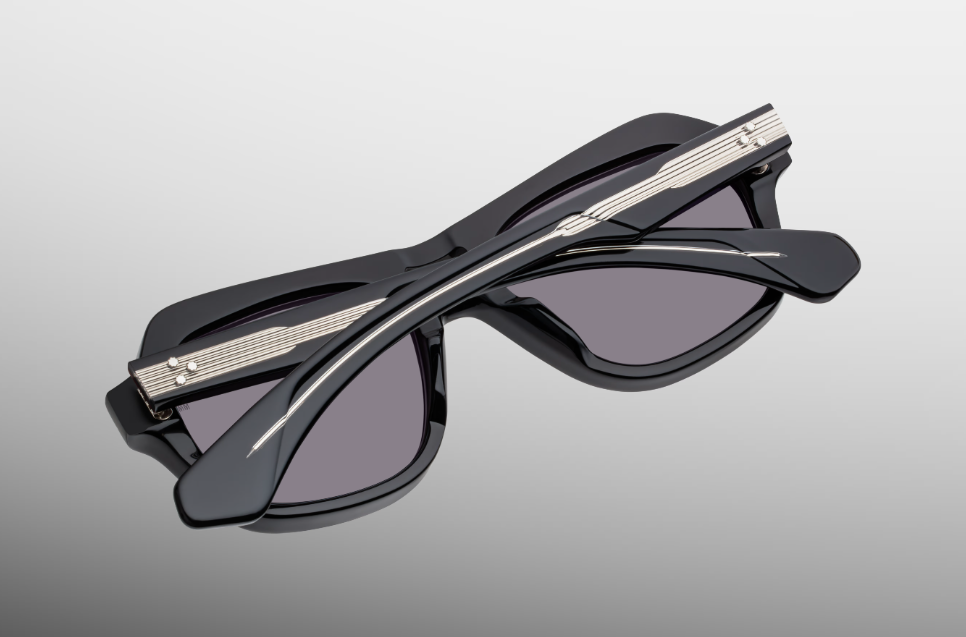 Sunglasses Model Tamerlis in Color Bloodstone with Jet lenses from Jacques Marie Mage