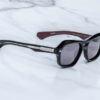 Sunglasses Model Tamerlis in Color Bloodstone with Jet lenses from Jacques Marie Mage