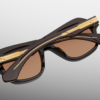 Sunglasses Model Tamerlis in Color Walnut with Orange lenses from Jacques Marie Mage