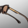 Sunglasses Model Tamerlis in Color Walnut with Orange lenses from Jacques Marie Mage