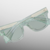 Sunglasses Model Dealan in Color Aurora with Photochromic Light Bottle Green lenses from Jacques Marie Mage