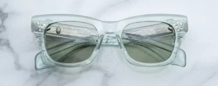 Sunglasses Model Dealan in Color Aurora with Photochromic Light Bottle Green lenses from Jacques Marie Mage