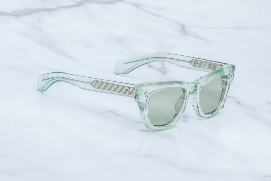 Sunglasses Model Dealan in Color Aurora with Photochromic Light Bottle Green lenses from Jacques Marie Mage