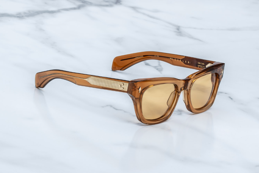 Sunglasses Model Dealan in Color Solaris with Photochromic orange lenses from Jacques Marie Mage