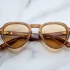 Sunglasses Model Hatfield in Color Solaris withPhotochromic Orange lenses from Jacques Marie Mage