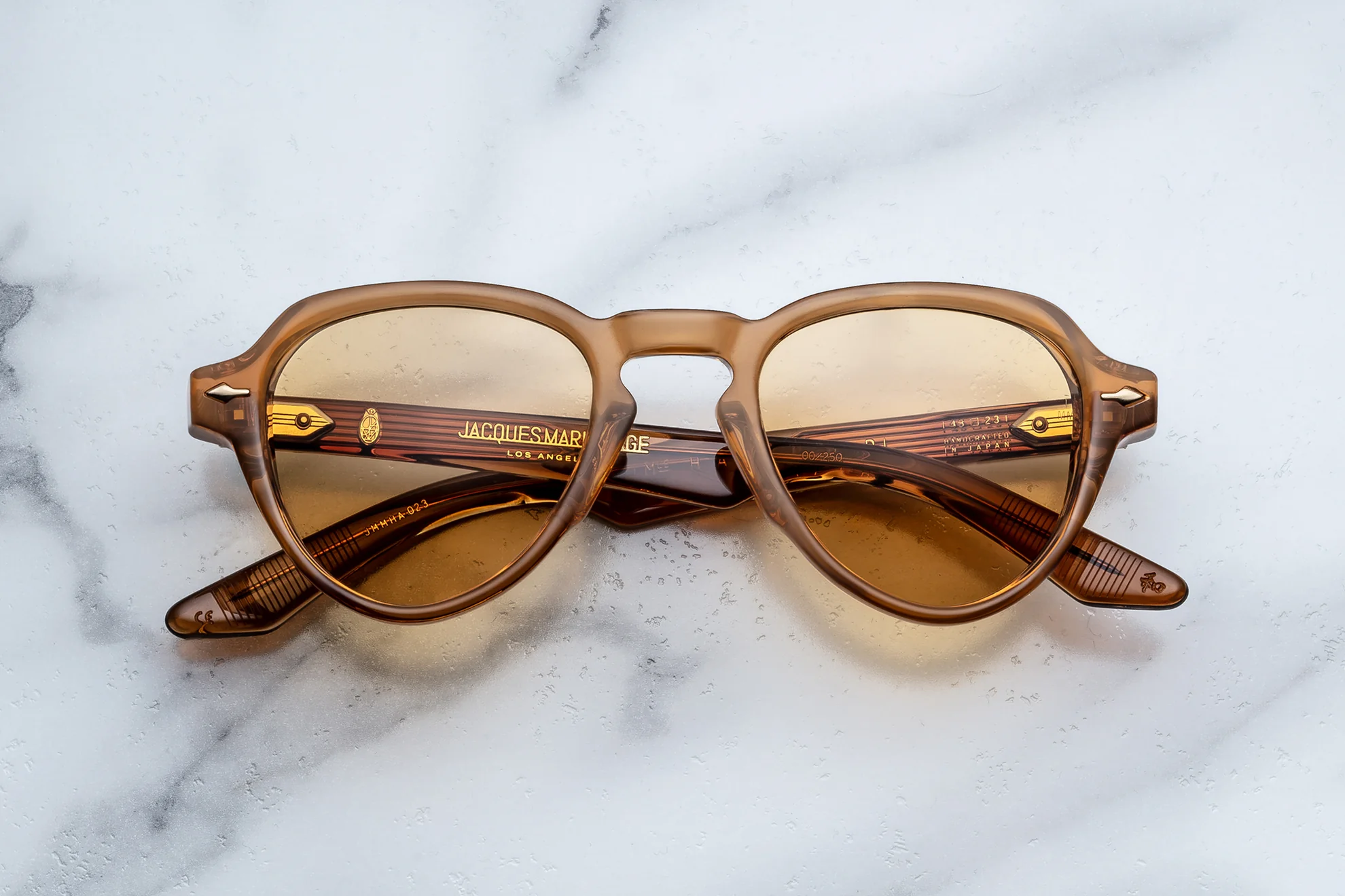 Sunglasses Model Hatfield in Color Solaris withPhotochromic Orange lenses from Jacques Marie Mage