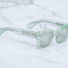 Sunglasses Model Kaine in Color Aurora with Light Bottle Green lenses from Jacques Marie Mage