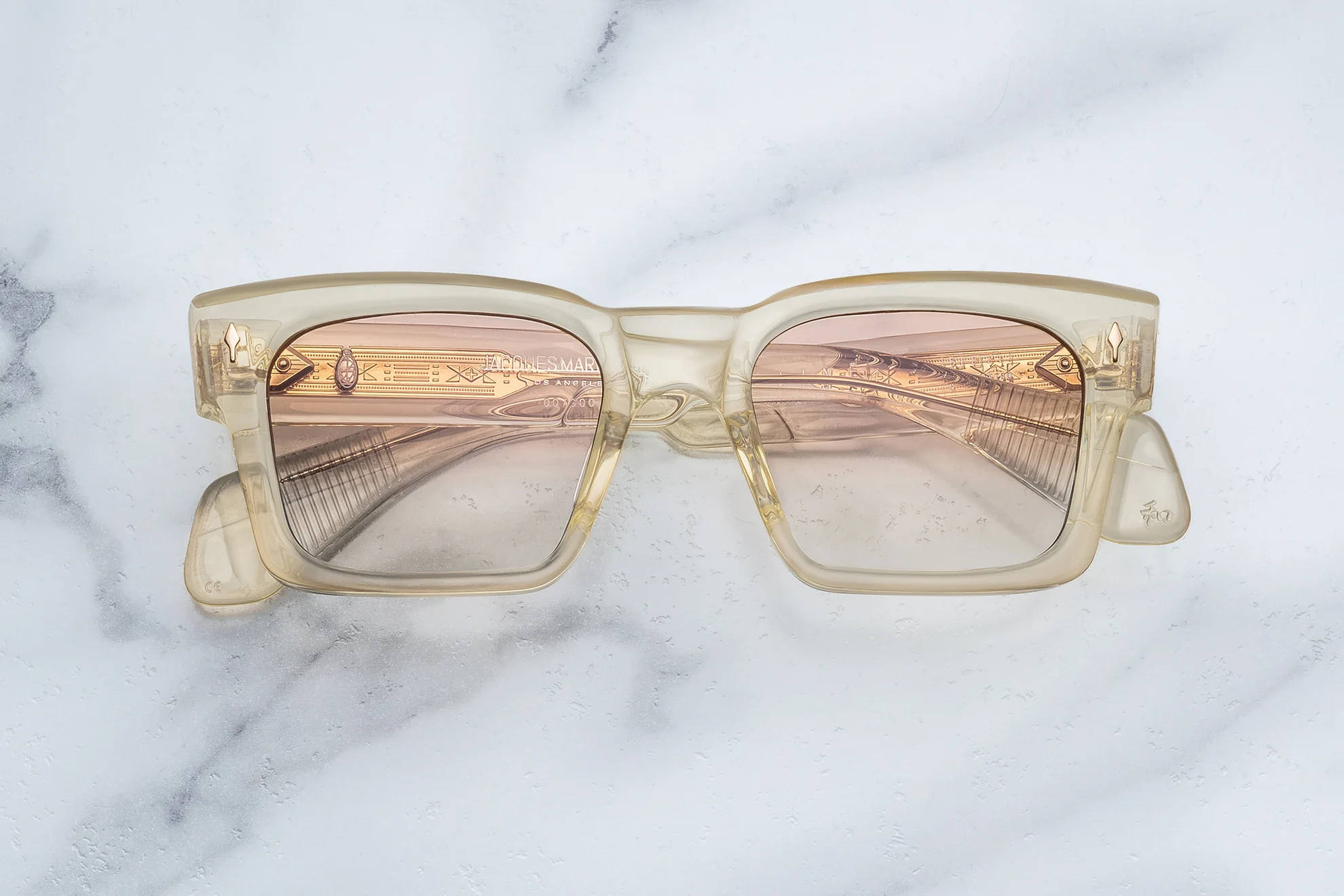 Sunglasses Model Kaine in Color Halo with Photochromic Brown Gradient lenses from Jacques Marie Mage