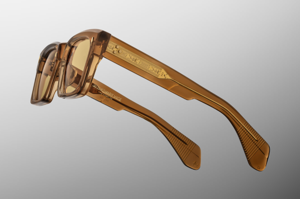 Sunglasses Model Kaine in Color Solaris with Photochromic Orange lenses from Jacques Marie Magge