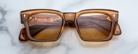 Sunglasses Model Kaine in Color Solaris with Photochromic Orange lenses from Jacques Marie Magge