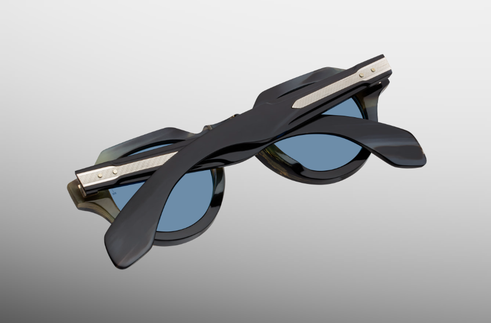 Sunglasses Model Kellerman in Color Bharal with Azure lenses from Jacques Marie Mage Heritage II special collection