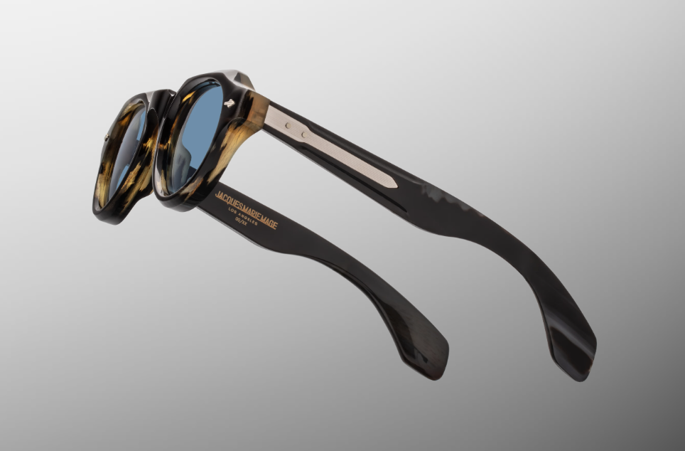 Sunglasses Model Kellerman in Color Bharal with Azure lenses from Jacques Marie Mage Heritage II special collection