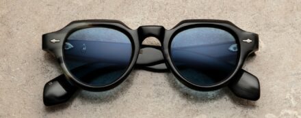 Sunglasses Model Kellerman in Color Bharal with Azure lenses from Jacques Marie Mage Heritage II special collection