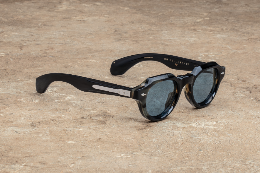 Sunglasses Model Kellerman in Color Bharal with Azure lenses from Jacques Marie Mage Heritage II special collection
