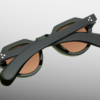 Sunglasses Model Kellerman in Color Bornéo with Orange lenses from Jacques Marie Mage sunglasses collection
