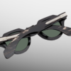 Sunglasses Model Kellerman in Color Sequoia with Pine lenses from Jacques Marie Mage Heritage II special collection