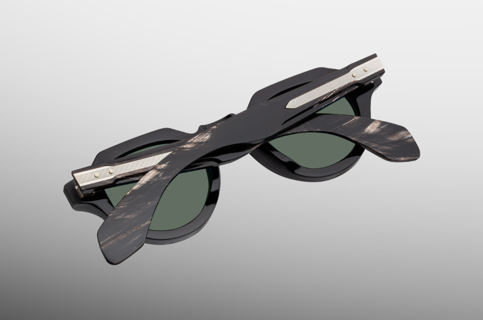 Sunglasses Model Kellerman in Color Sequoia with Pine lenses from Jacques Marie Mage Heritage II special collection