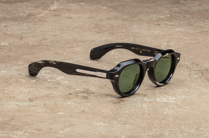 Sunglasses Model Kellerman in Color Sequoia with Pine lenses from Jacques Marie Mage Heritage II special collection