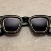 Sunglasses Model Leclair in color Blackbuck with Charcoal lenses from Jacques Marie Mage's Héritage II collection
