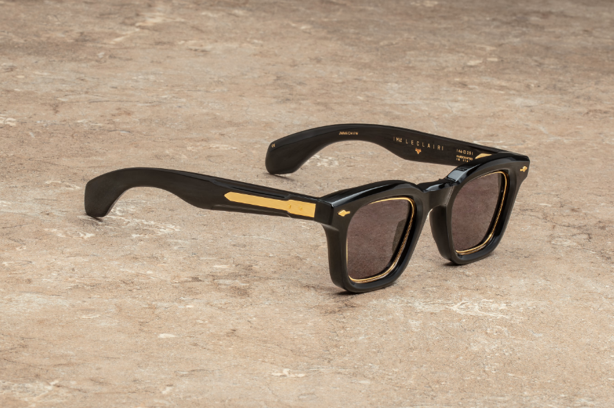Sunglasses Model Leclair in color Blackbuck with Charcoal lenses from Jacques Marie Mage's Héritage II collection