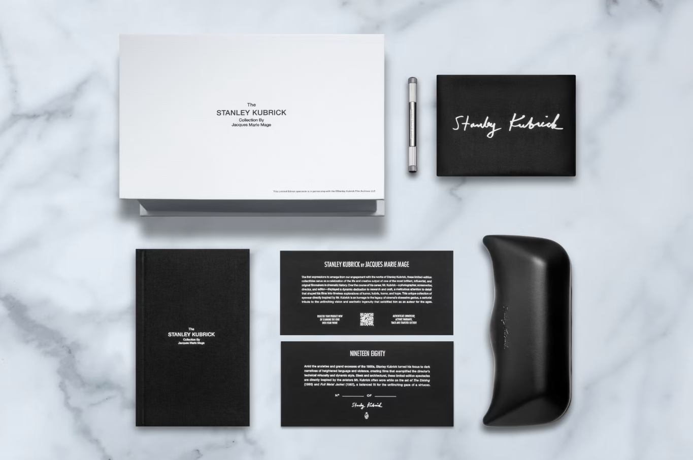 Packaging for Sunglasses Jacques Marie Mage JMM - STANLEY KUBRICK BY JMM - 1980 in CIEL