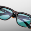 Sunglasses Model Wesley in Color Aegen with Jet Cyan from Jacques Marie Mage