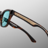 Sunglasses Model Wesley in Color Aegen with Cyan lenses from Jacques Marie Mage