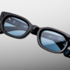 Sunglasses Model Whiskeyclone in color Mystique with Lapis lenses from Jacques Marie Mage