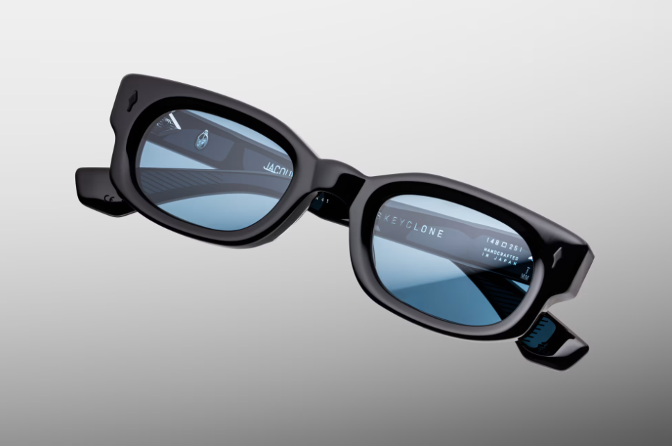 Sunglasses Model Whiskeyclone in color Mystique with Lapis lenses from Jacques Marie Mage