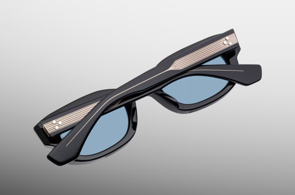 Sunglasses Model Whiskeyclone in color Mystique with Lapis lenses from Jacques Marie Mage