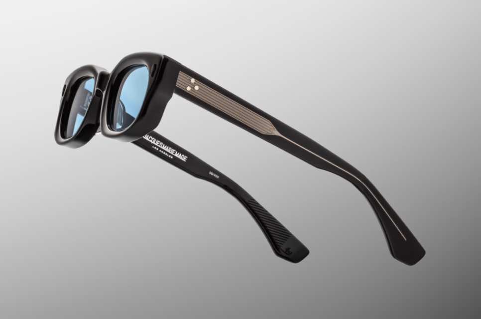 Sunglasses Model Whiskeyclone in color Mystique with Lapis lenses from Jacques Marie Mage