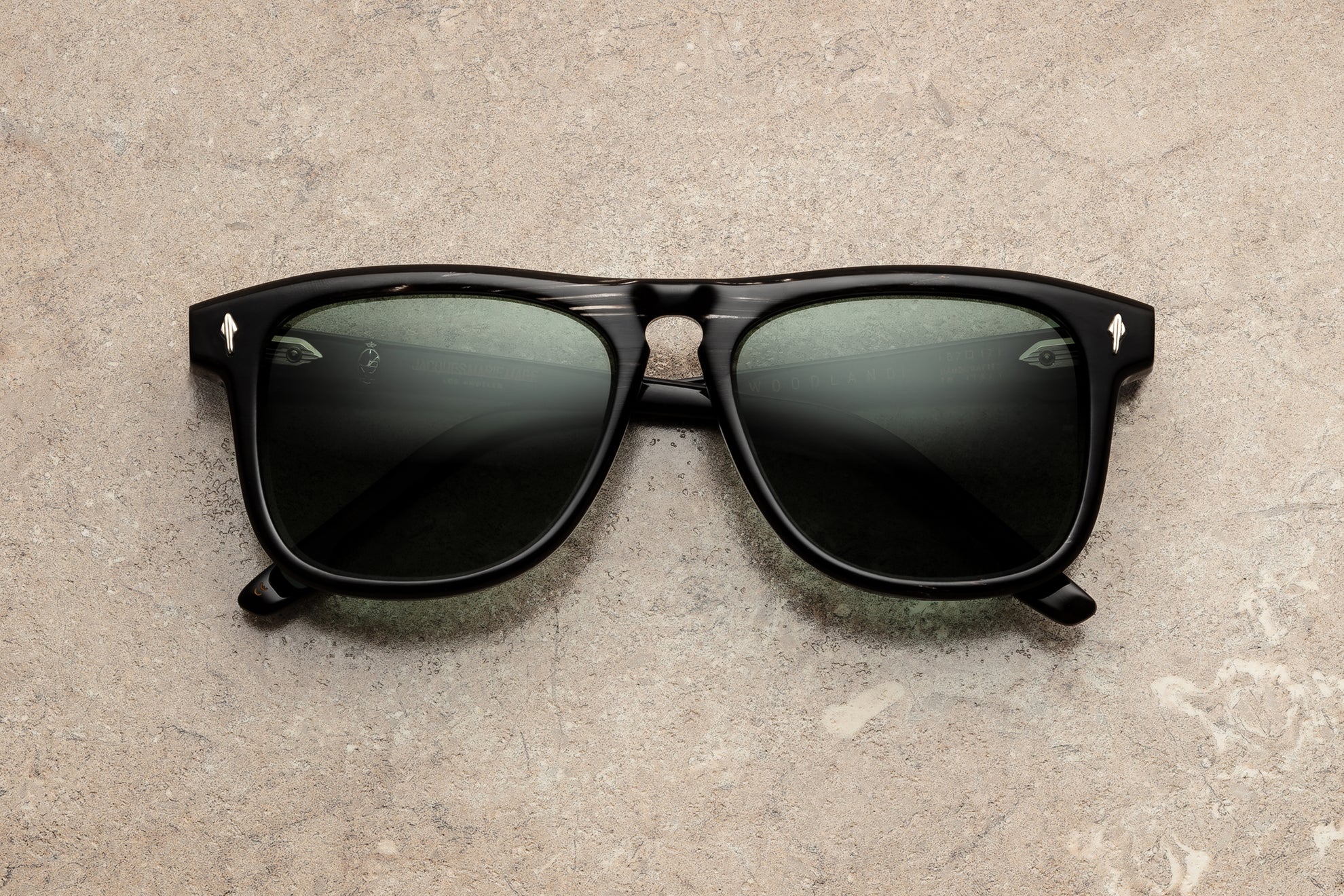 Sunglasses Model Woodland in color Sequoia with Pine lenses from Jacques Marie Mage's Héritage II collection