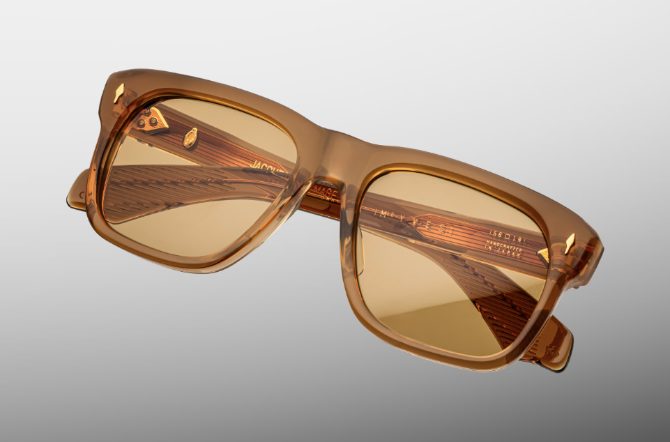 Sunglasses Model Yves in Color Solaris with Photochromic Orange lenses from Jacques Marie Mage