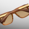 Sunglasses Model Yves in Color Solaris with Photochromic Orange lenses from Jacques Marie Mage