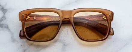 Sunglasses Model Yves in Color Solaris with Photochromic Orange lenses from Jacques Marie Mage