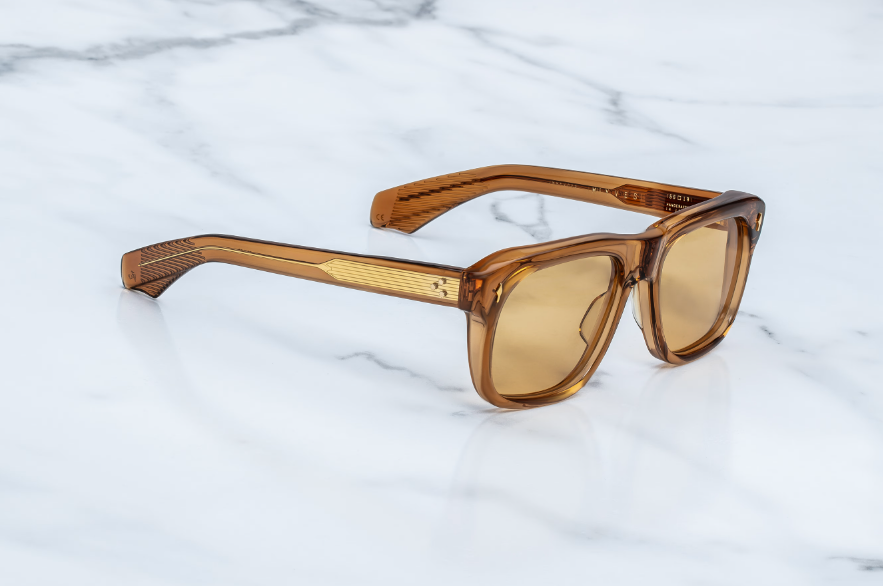 Sunglasses Model Yves in Color Solaris with Photochromic Orange lenses from Jacques Marie Mage