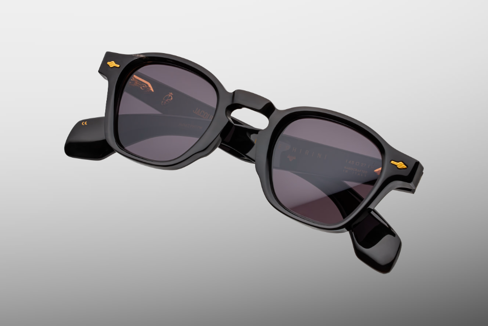 Sunglasses Model Zephirin in Blackbuck with Charcoal lenses from Jacques Marie Mage Héritage II collection